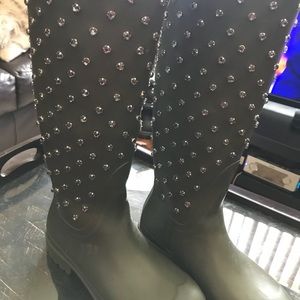 AUTHENTIC YSL RAIN BOOTS SZ36